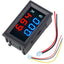 100V 10A Dual LED Voltmeter Ammeter Monitor Panel