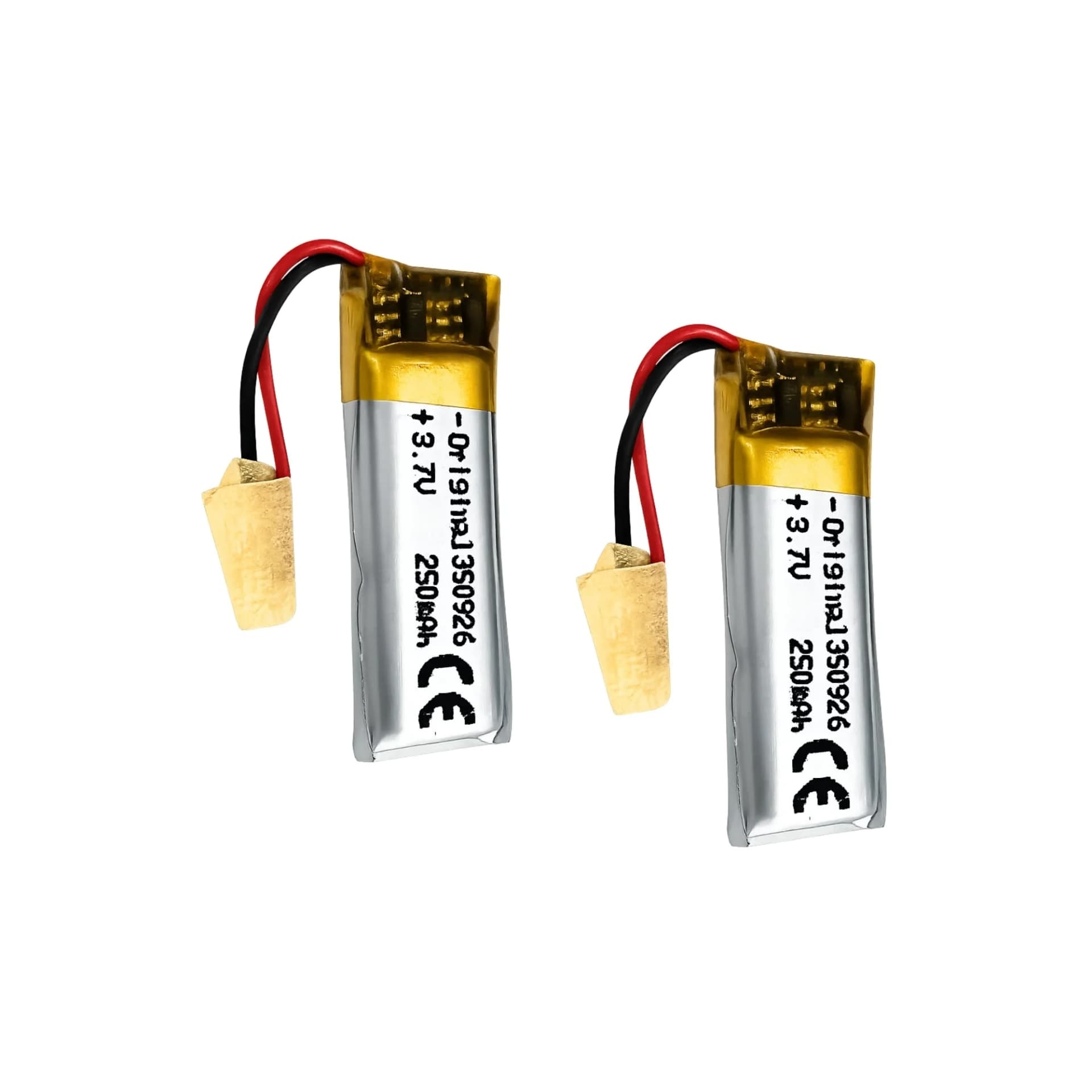 3.7V 250mAh LiPo Battery â Tiny Lithium Polymer Battery for Earbuds, Neckbands & Mini Devices