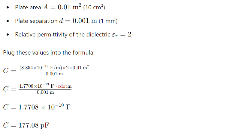 Maximising Efficiency: Understanding the Capacitance of a Parallel Plate Capacitor
