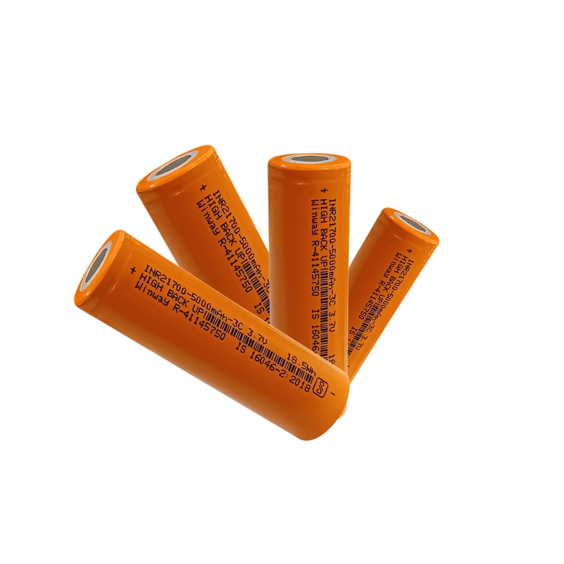 21700 - 5000mAh 3.7V Rechargeable Lithium Batteries | High-Capacity Power for Flashlights & Devices 1