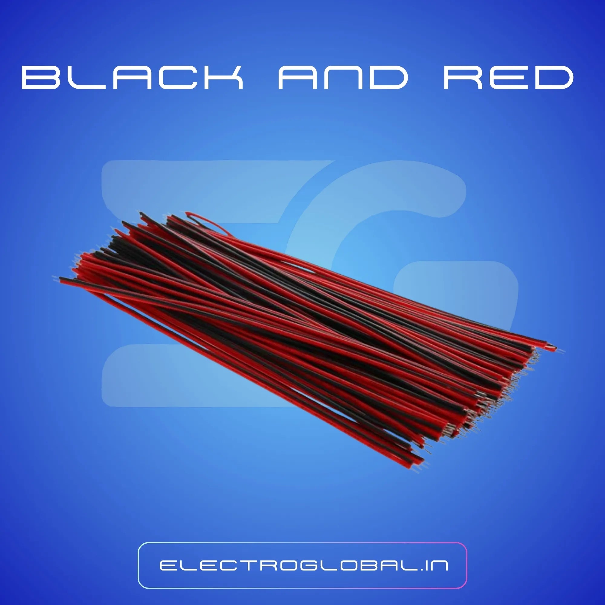 Breadboard Jumper Cable Wires (Red and Black) - 20 Units Secondary image