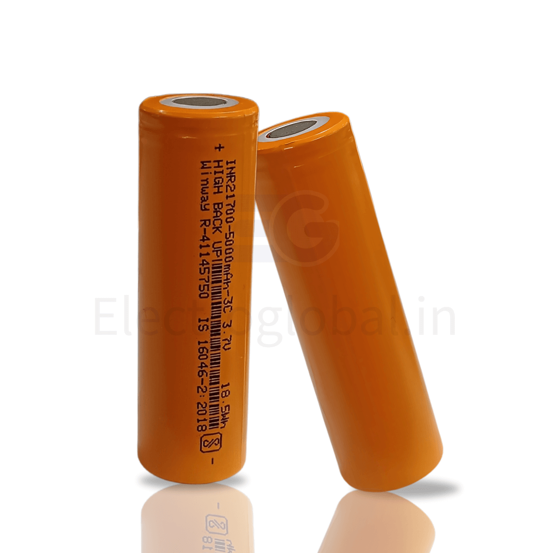 21700 - 5000mAh 3.7V Rechargeable Lithium Batteries | High-Capacity Power for Flashlights & Devices Main image