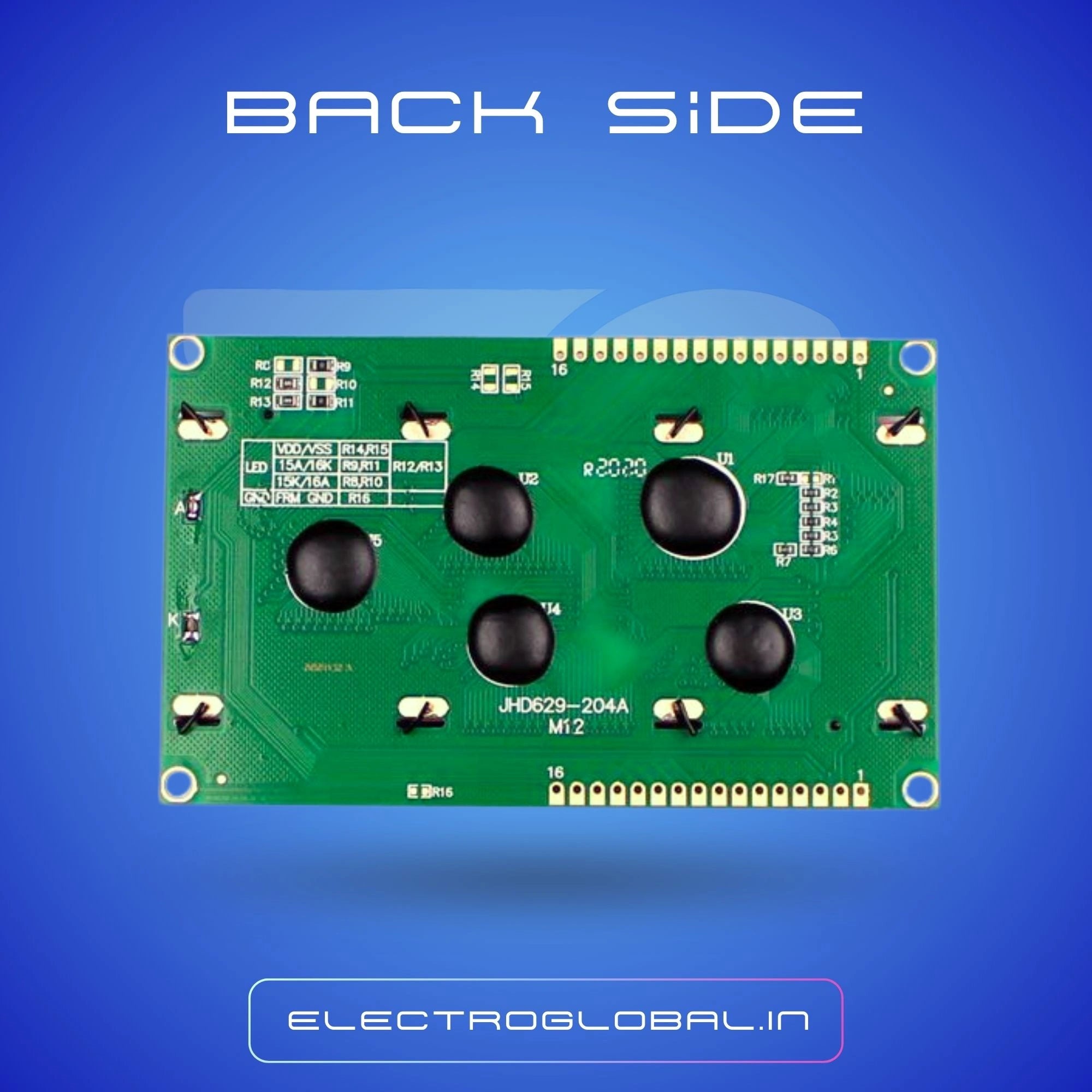 20x4 Graphical LCD 2004A Secondary image