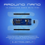 Arduino Nano V3.0 – Ideal for Arduino IDE with Detailed Arduino Nano Pin Diagram