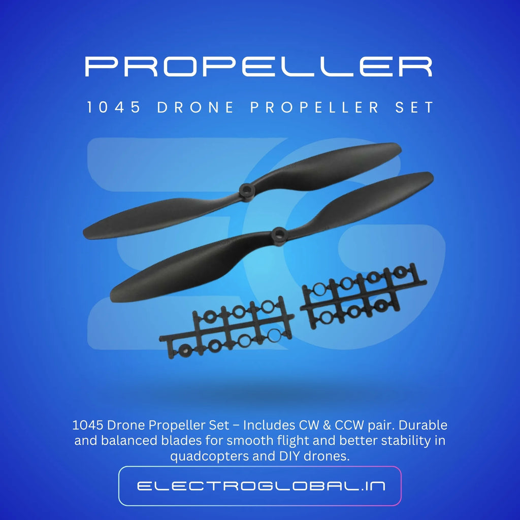1045 Drone Propeller Blade Set - CW and CCW pair