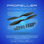 1045 Drone Propeller Blade Set - CW and CCW pair