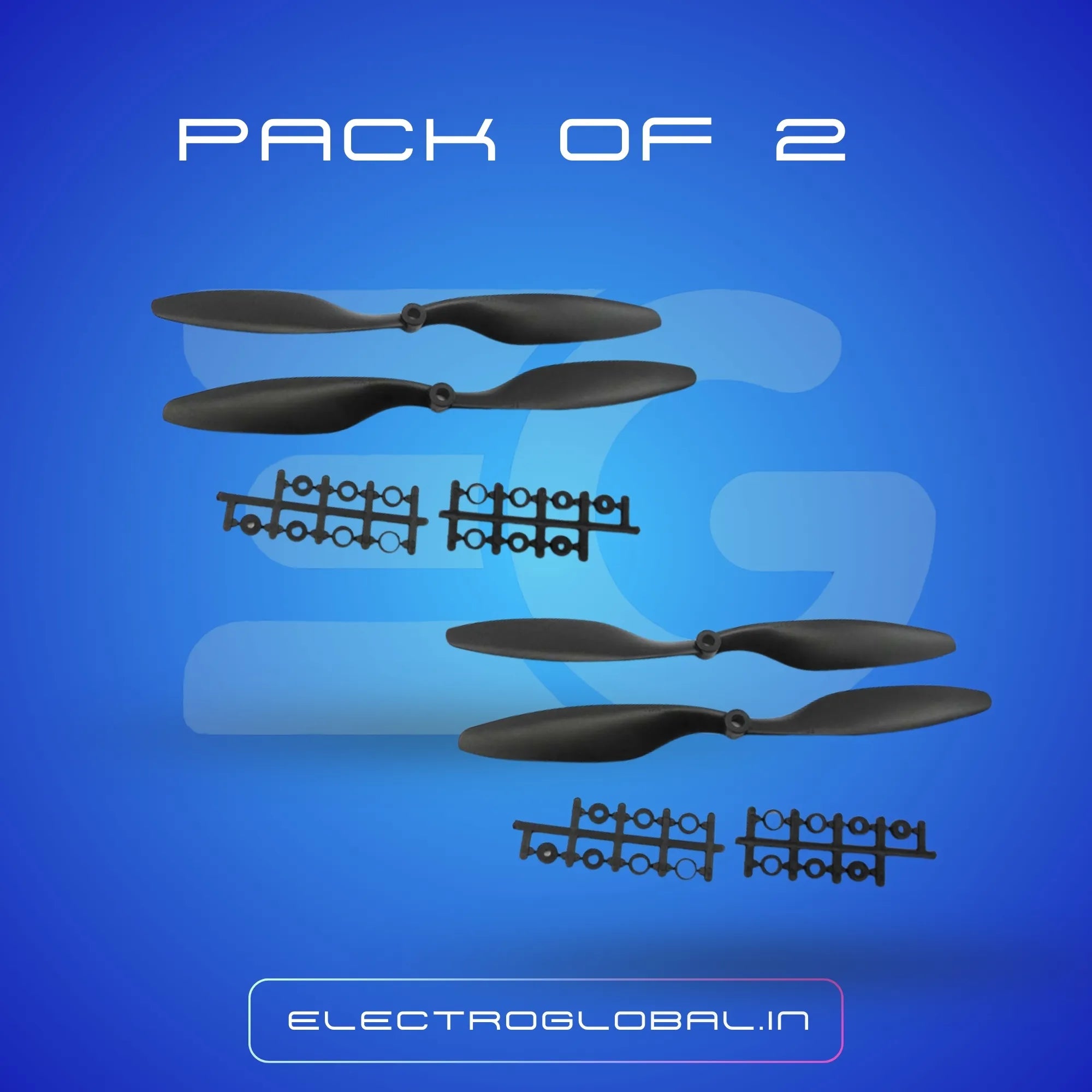 1045 Drone Propeller Blade Set - CW and CCW pair Main image