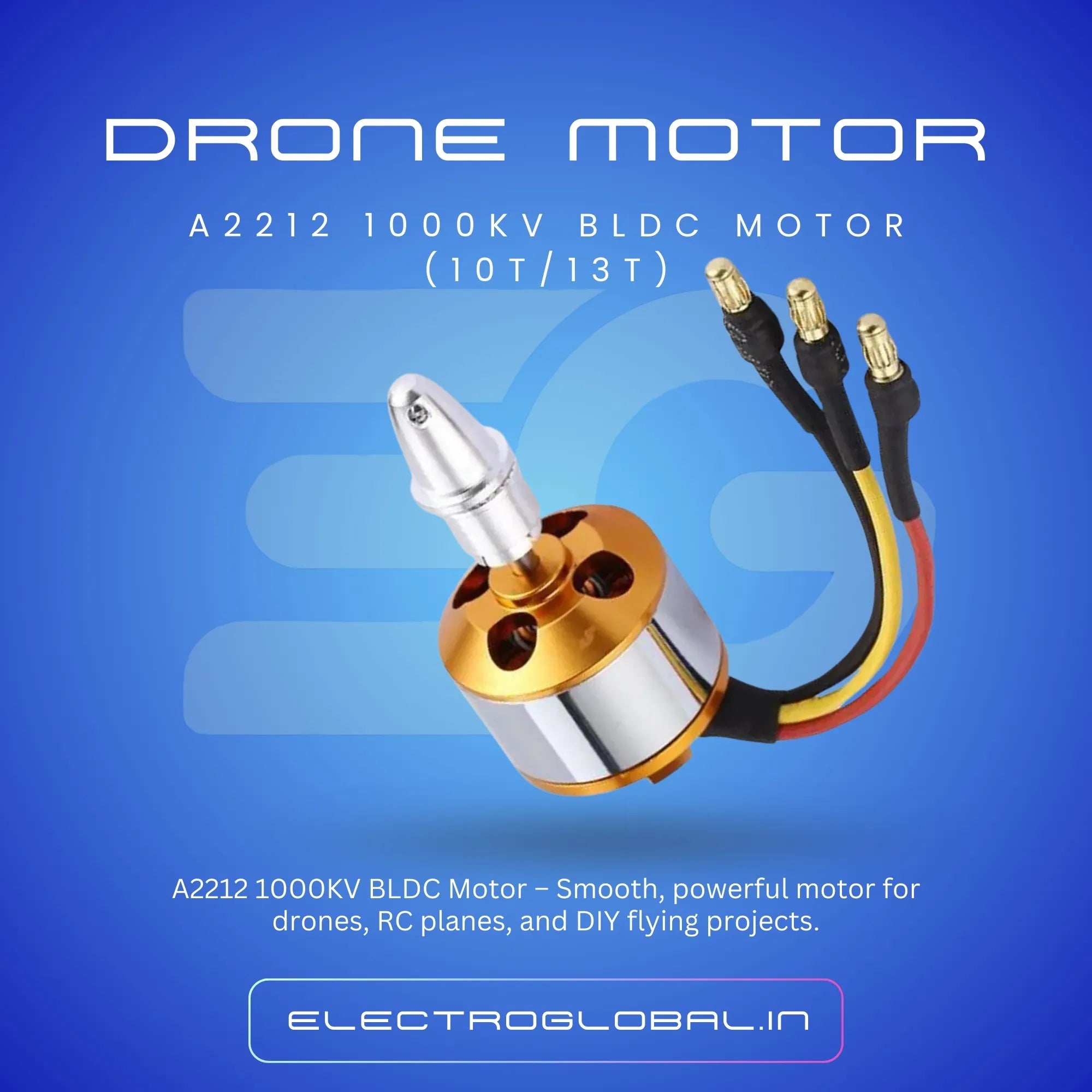 A2212 10T/13T 1000KV BLDC Drone Motor Secondary image