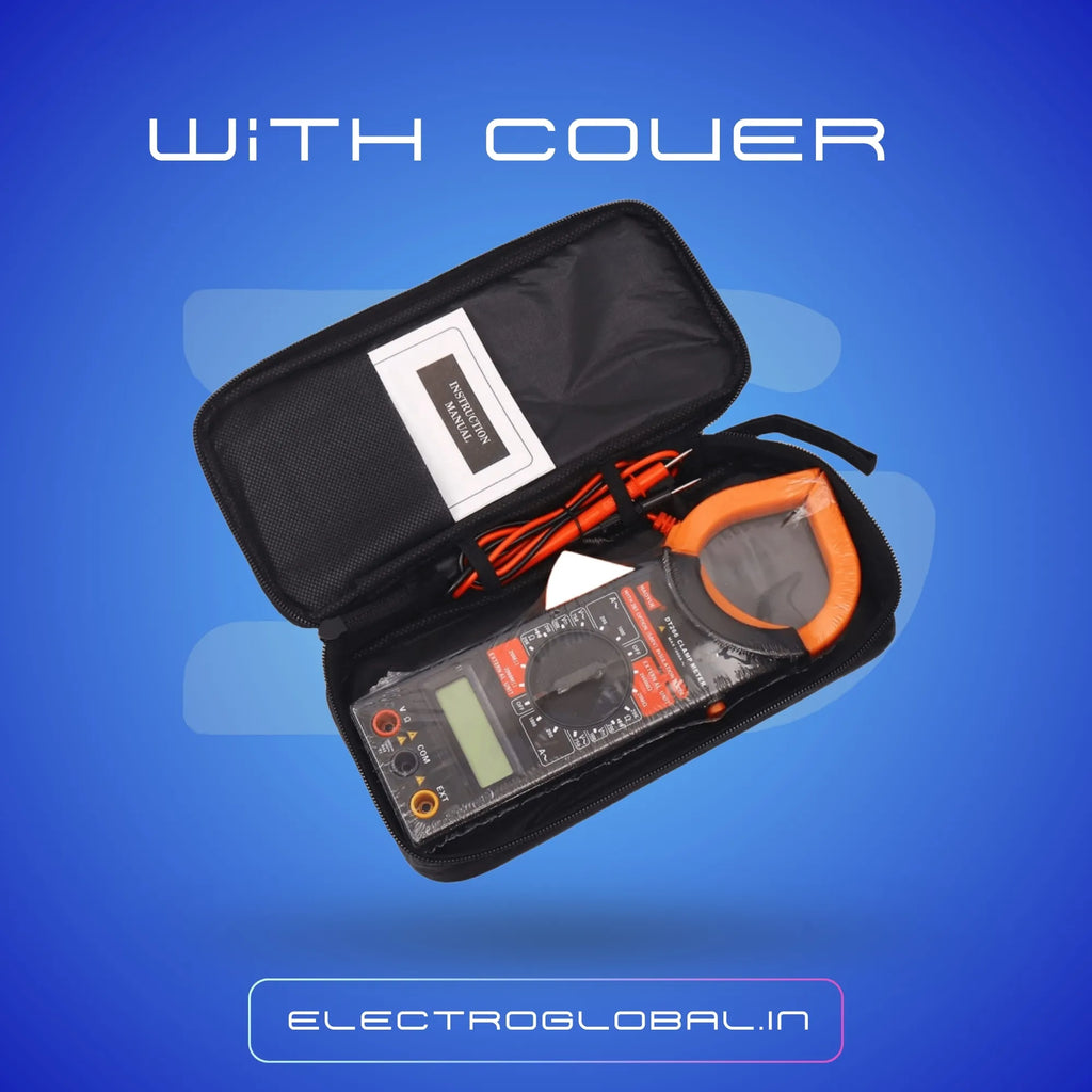 DT266 Digital Clamp Multimeter for Measuring Ac and Dc Voltage