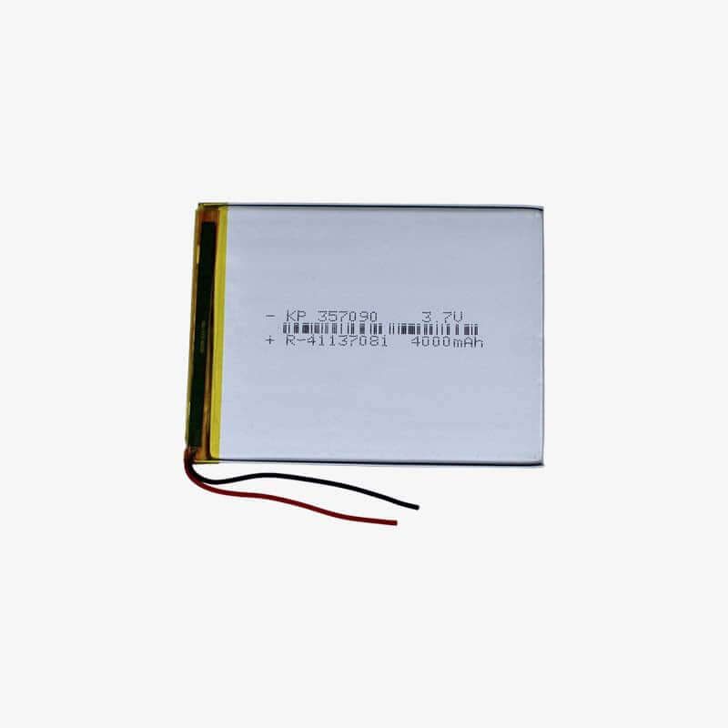 3.7 v li ion battery 4000mah Li-Po Rechargeable Battery (KP 357090)
