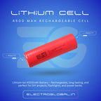 4500mAh 3.7V Rechargeable Battery – Lithium Ion, Rechargeable Lithium Batteries, 3.7 Volt Lithium Battery