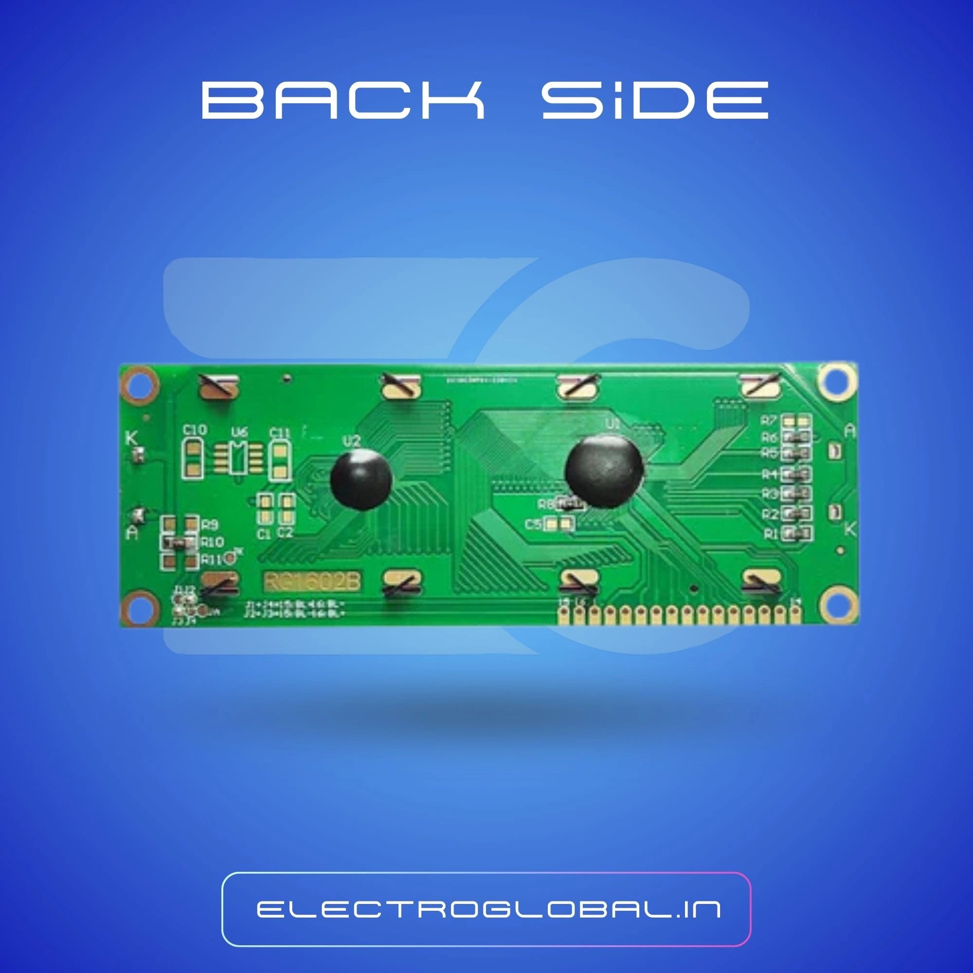 16x2 LCD Display (Green Backlight) Secondary image