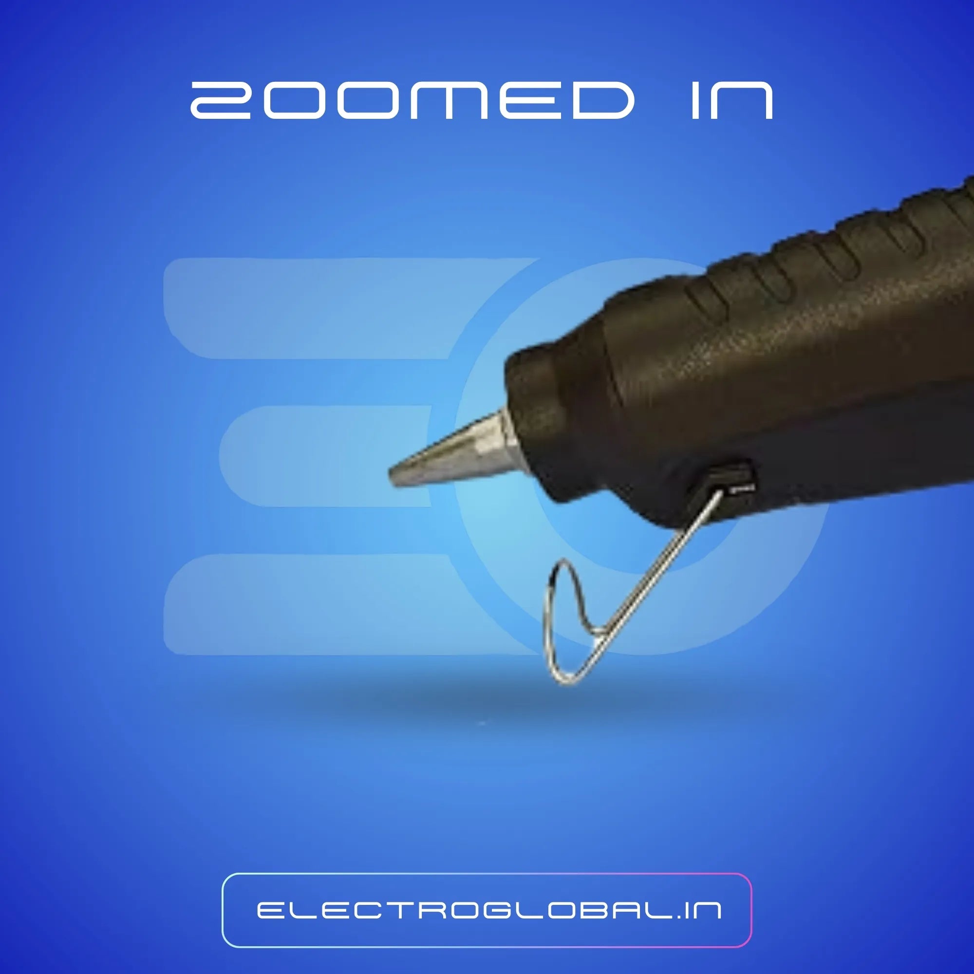 Glue Gun With 5 Glue Sticks 60W Hot Melt With Anti Drip Main image