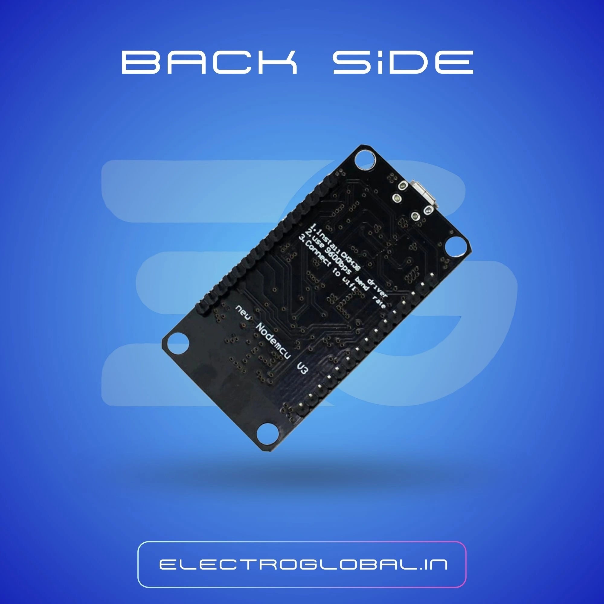 ESP8266 CH340 NodeMCU Wi-Fi Module for the Arduino and IoT Projects Secondary image