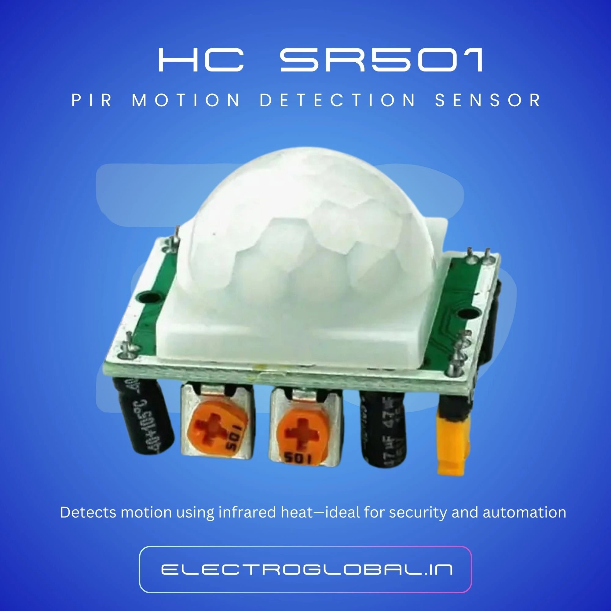 HC SR501 - PIR Motion Detection Sensor Main image