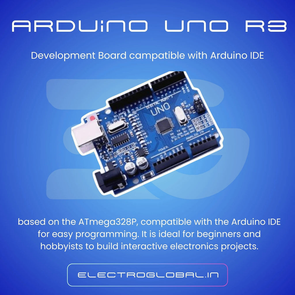 Arduino Uno R3 Development Board campatible with Arduino IDE