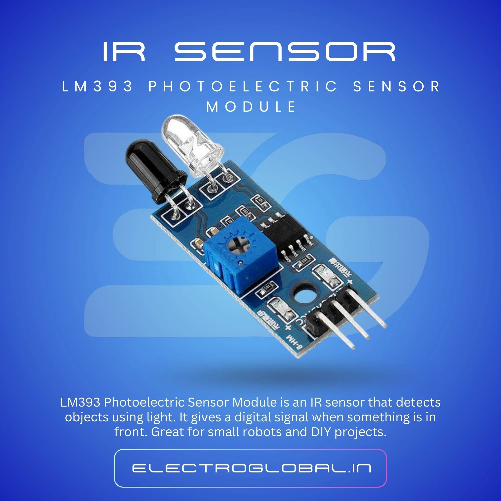IR Sensor Module - LM393 Photoelectric Sensor Module Main image
