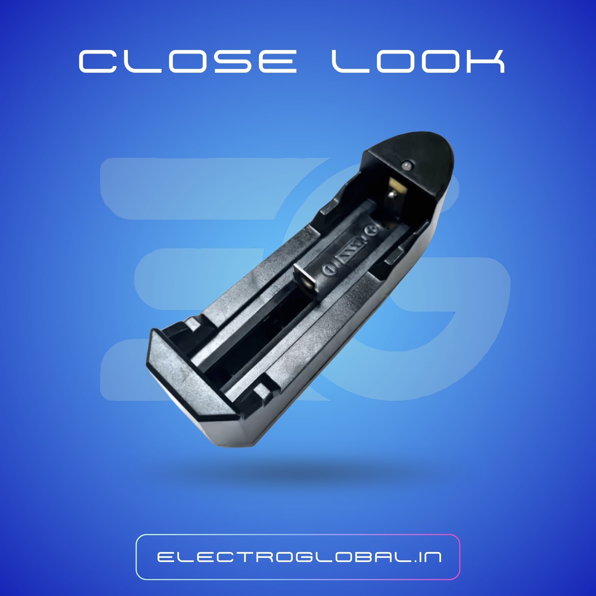 Single Cell Fast Lithium Battery Charger – Lithium Battery Charger, Cell Charger, Rechargeable Battery Charger Secondary image