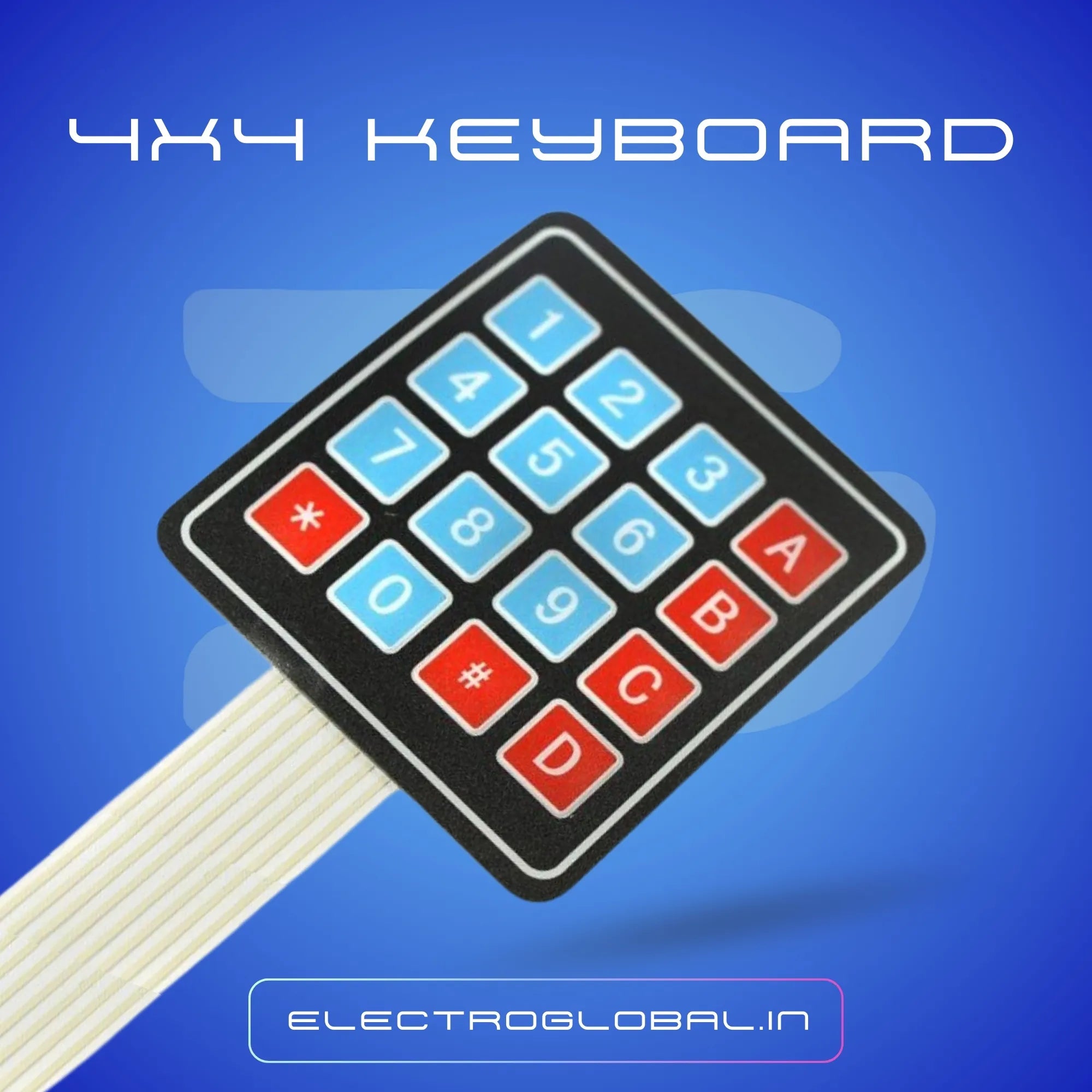 4x4 Matrix Membrane Type Keypad Secondary image