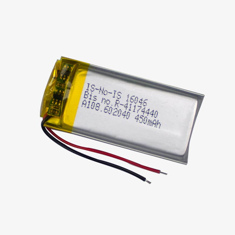 3.7 v 450mah Li-Po Rechargeable Battery Main image