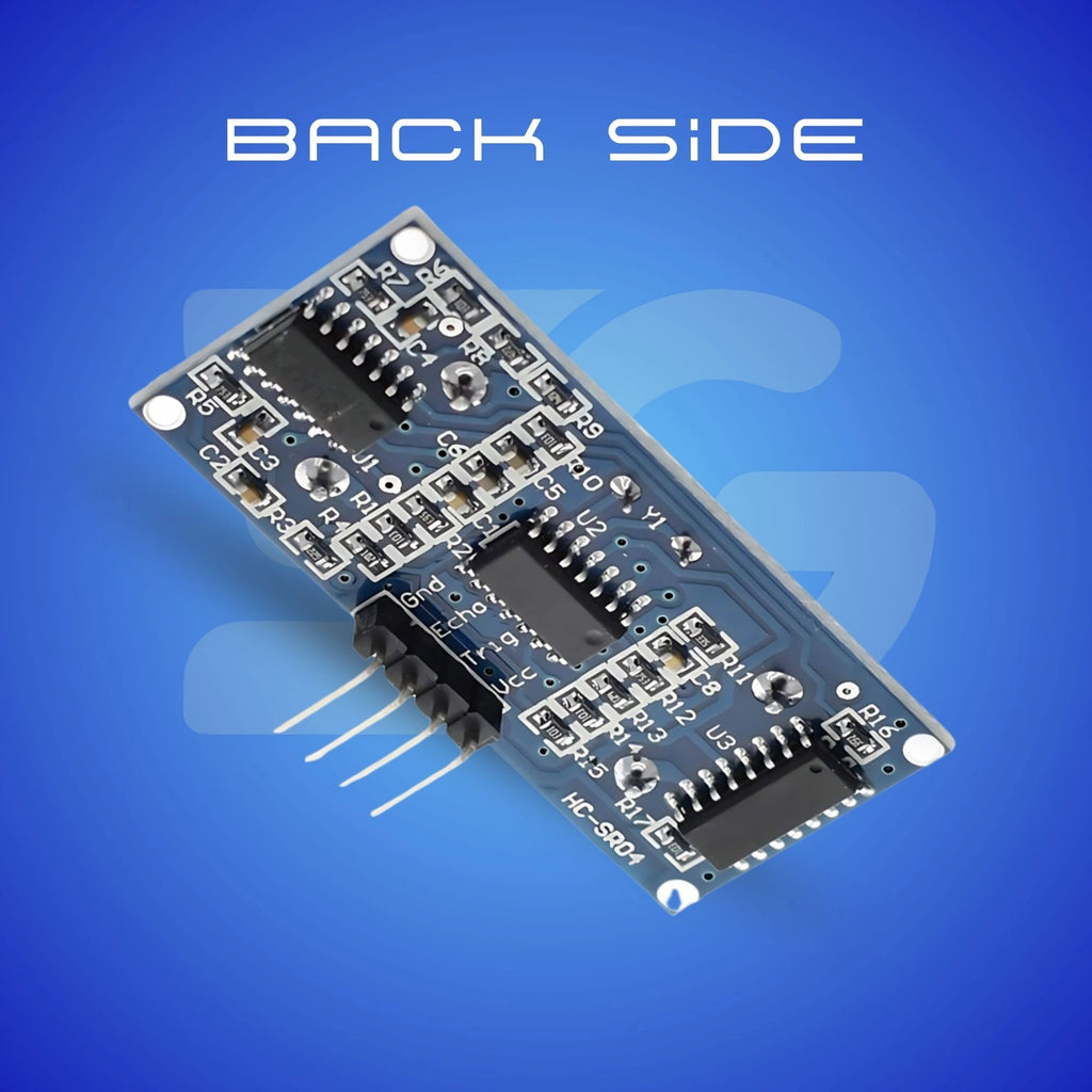 HC-SR04 Ultrasonic Sensor Module – Ideal for Sensors Project and Range Sensor Applications, Pack of 1