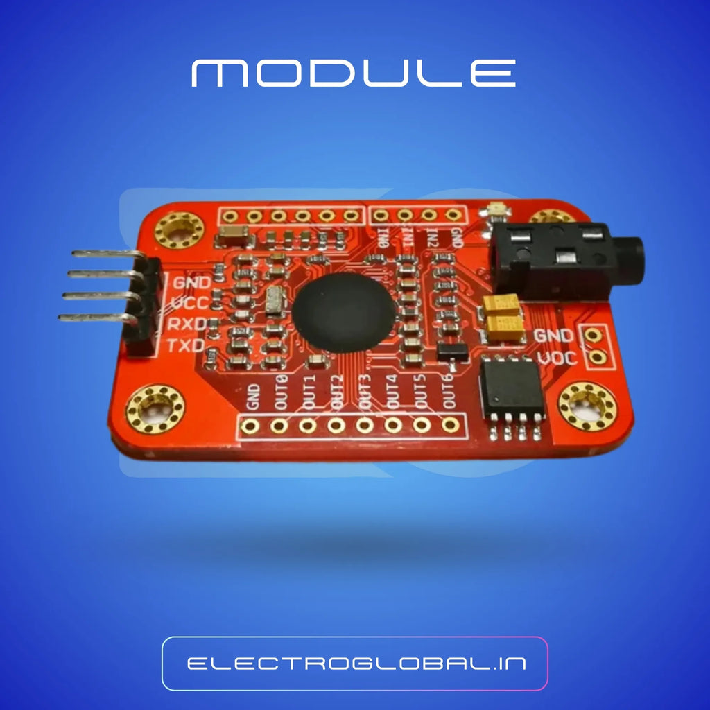 Voice/Speech Recognition Module V3 with Microphone compatible with Arduino