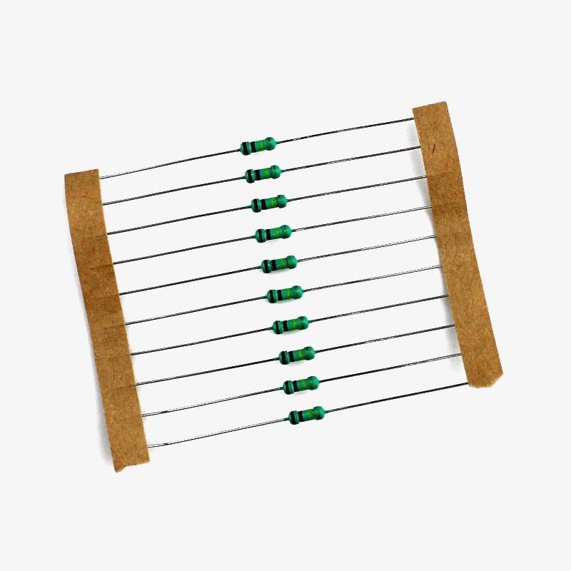100K Ohm Resistor Pack - High Quality 1/4W Resistors with Resistance Color Code (5% Tolerance)