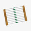 100K Ohm Resistor Pack - High Quality 1/4W Resistors with Resistance Color Code (5% Tolerance)
