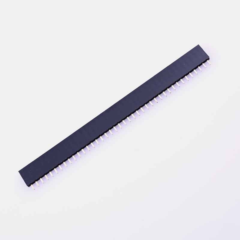 40 Pin Straight Female Header Pins - Berg Strips Main image