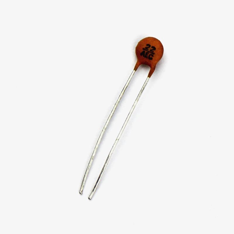 Original 22pF Ceramic Capacitor (Pack of 5) for Stable Electronic Circuits Main image