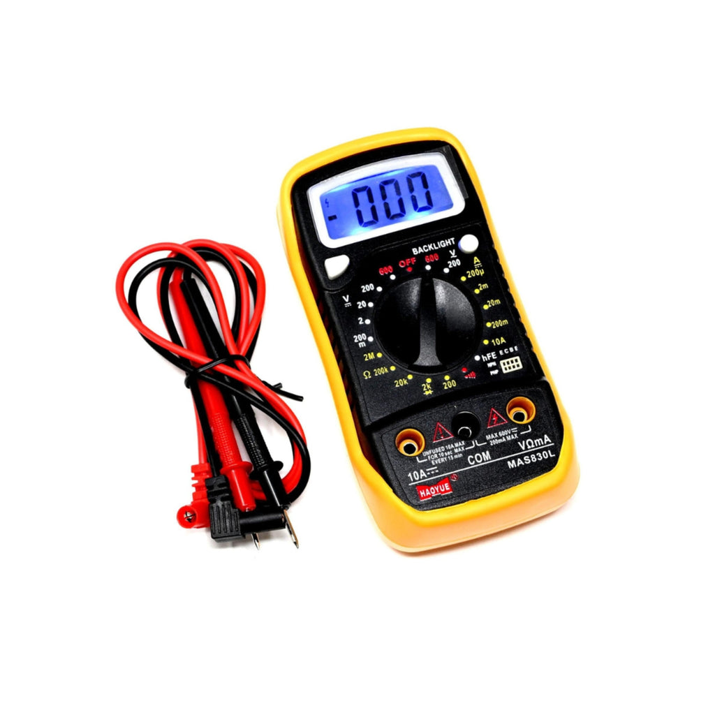 MAS830L Handheld Digital Multimeter Versatile Measurement Tool for Electrical Professionals