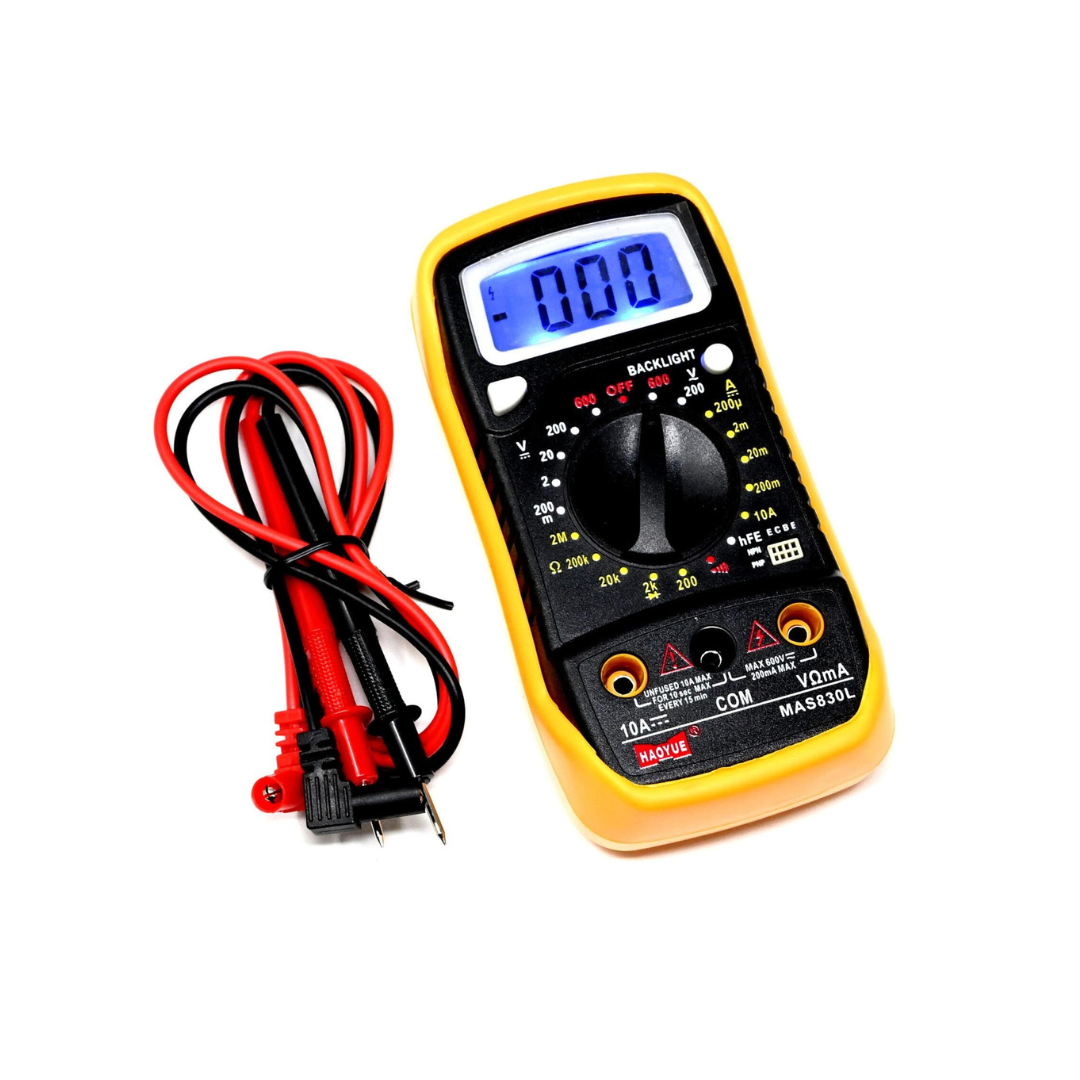 MAS830L Handheld Digital Multimeter Versatile Measurement Tool for Electrical Professionals Main image