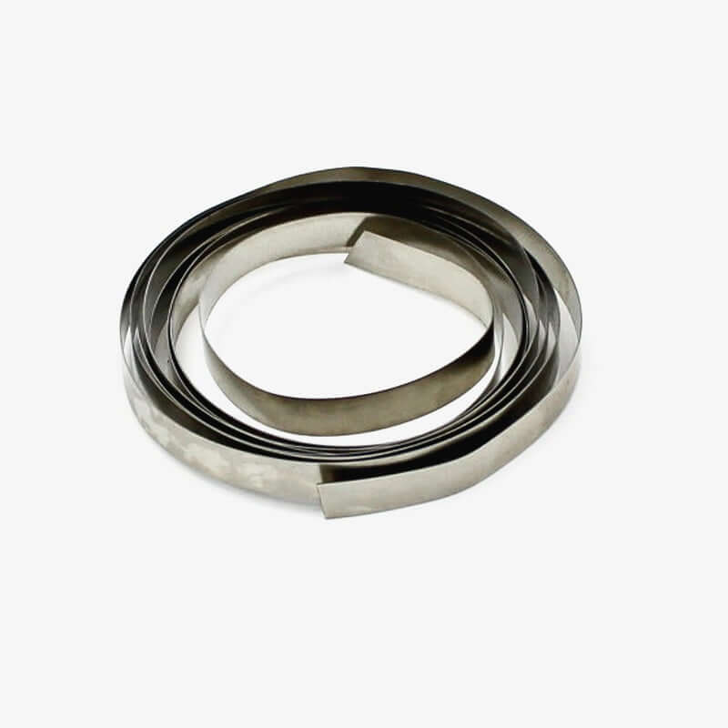 nickel strip 5mmx0.15mm for 18650 cells - 1 Meter