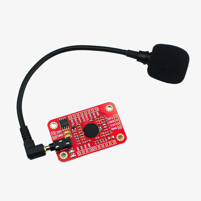 Voice/Speech Recognition Module V3 with Microphone compatible with Arduino Main image