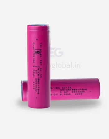 High-rate 18650 Li-ion 2600mAh 3C rechargeable battery