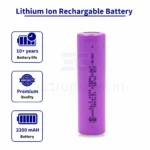 Original 18650 3.7V 2200mAh Lithium Ion Rechargeable Battery – Efficient Battery Charging