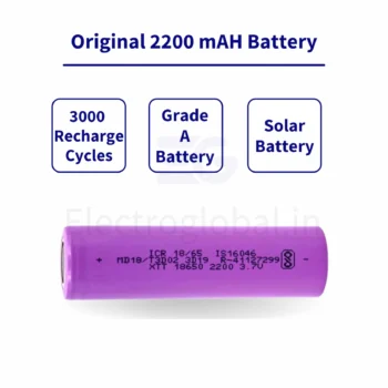 Efficient Battery Charging with Original 18650 3.7V 2200mAh Lithium Ion Rechargeable Battery - Superior Lithium Battery Working