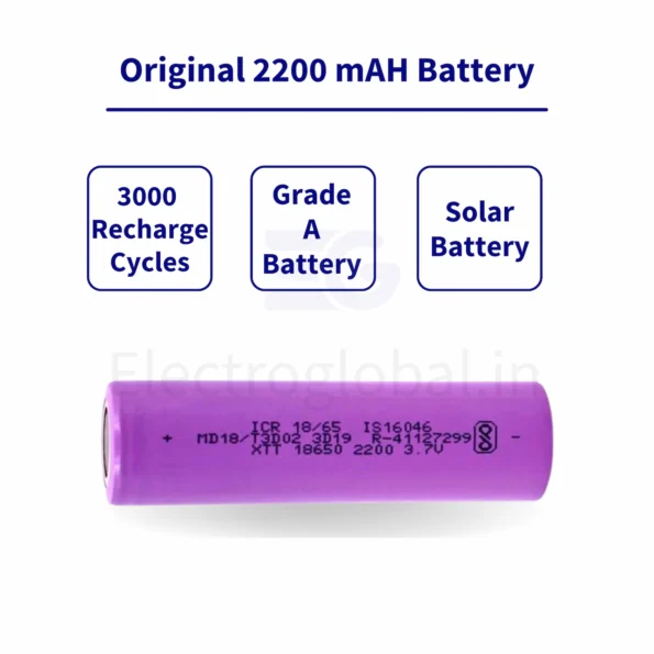 Efficient Battery Charging with Original 18650 3.7V 2200mAh Lithium Ion Rechargeable Battery - Superior Lithium Battery Working