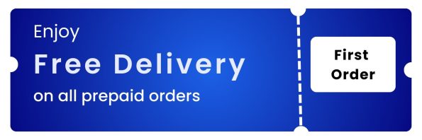 Free Delivery on 1st order