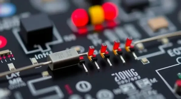 Ohm’s Law formula in electronics