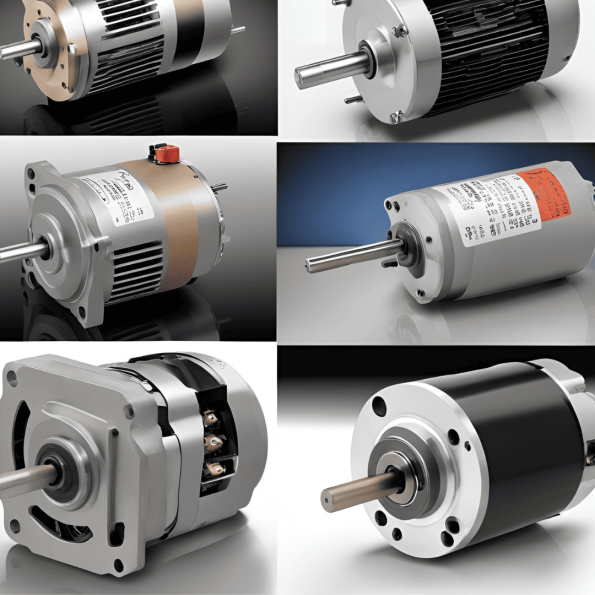 Efficient 775 DC motor in motion