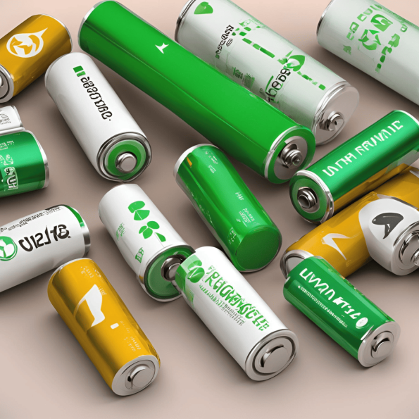 Environmentally friendly rechargeable batteries.