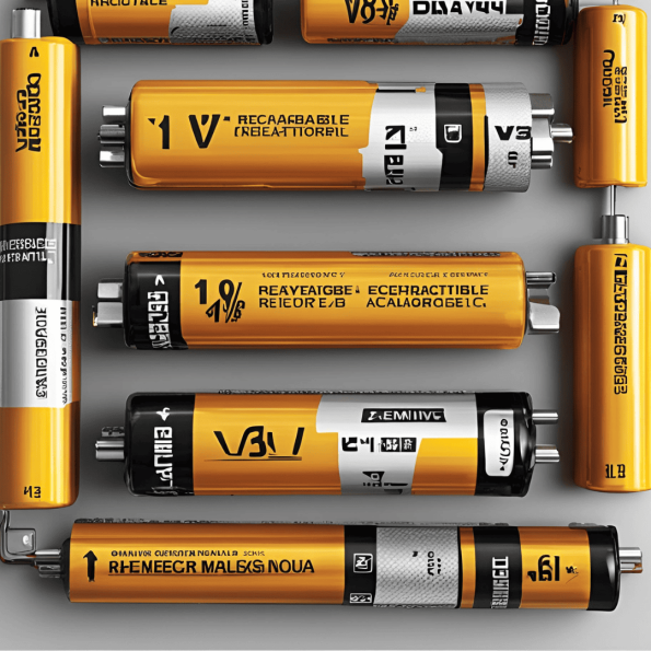 Rechargeable batteries for eco-friendly solutions.