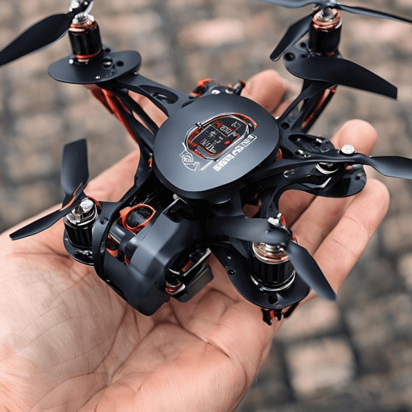 Mini drone motor features