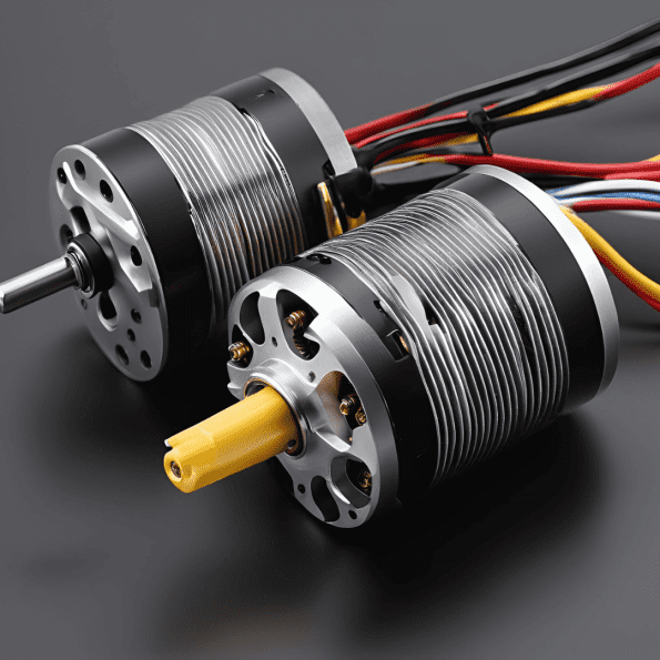 Brushless motor for drone assembly