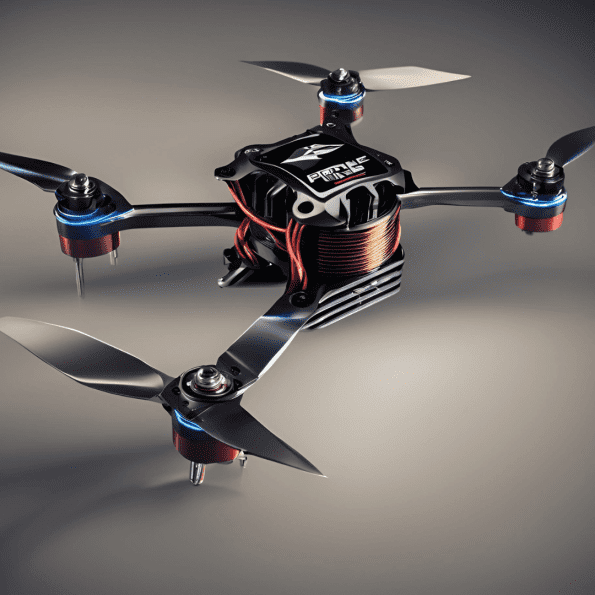 Drone motor kit for racing drone