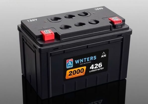 12V Lithium Ion Battery installation