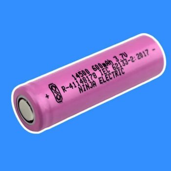 3.7V 600mAh 14500 Li-ion Rechargeable Battery | Low Self Discharge | Lead Acid