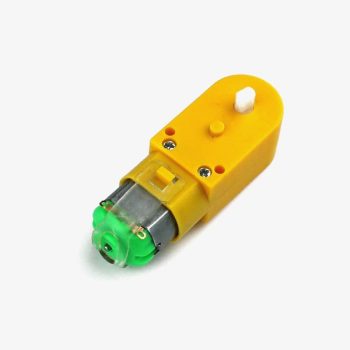 BO Motor Single Shaft with 100RPM (Straight) - DC Motor