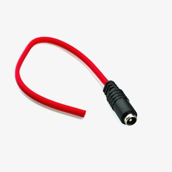 DC Female Connector Jack (With Wires) for Battery Packs